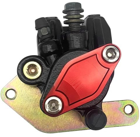 Mabutingti Pinza de freno trasera y freno de estacionamiento para Yama-ha Banshee 350 YFZ350 Warrior 350 Wolverine 350 YFM350 Raptor 660 YFM660 Blaster 200 YFS200 con Pastillas