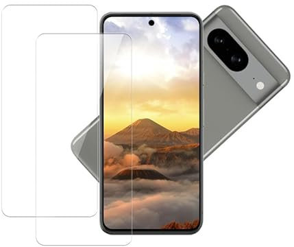 Banuyaw für Schutzfolie Google Pixel 8 Panzerglas Pixel 8 Displayschutz, für 2 Stück Sensitive Touch Pixel 8 Folie, 9H Härte HD Glas Schutzglas Google Pixel 8 5G Panzerfolie