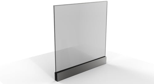 GARDE-CORPS EN VERRE GAMME PREMIUM ALUMINIUM POSE À LA FRANÇAISE AU ML
