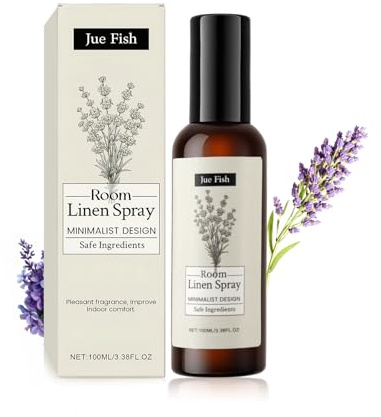 Lavendel Spray | 100% naturreinem ätherischem Lavendelöl | für Entspannung, Schlafzimmer & Wohlfühlatmosphäre