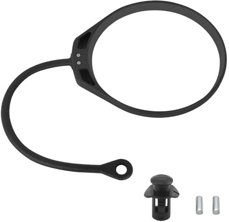 1 set Tankdeckelleitung, Tankdeckel Halteband, Auto Kraftstofftankdecke Gummi Linie, Tankdeckelkabel mit Sicherheitsverschluss, Kabelsatz Kompatibel mit Audi, VW, Passat, OE: 180201550/N10528301A