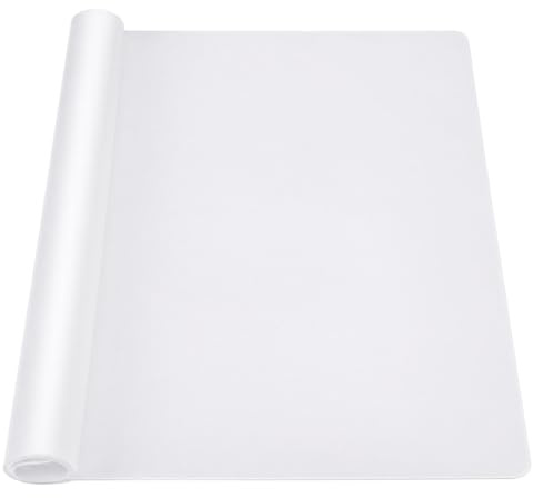 Silikonmatte Groß – 80×60cm Rutschfeste Bastelunterlage, Feuerfeste Silikon | Unterlage Bastelmatte, für Epoxidharz Zubehör, Resin Gießharz Handwerk, Wiederverwendbarer Tischschutz, Platzset, Handwerk