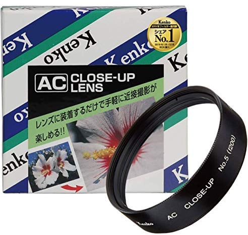 Kenko Nahlinse, 49 mm, AC Nr. 5, achromatisches Objektiv