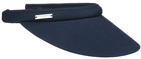 Seeberger Azalee Visor Baumwolle Baumwollvisor Sonnenvisor Sonnenschutz Blendschutz Strandvisor Damenvisor Mit Schirm (One Size, dunkelblau)