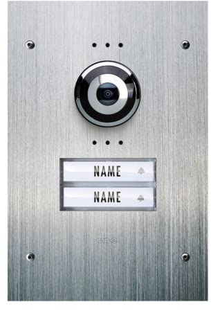 M-e modern-electronics VDV 920 Video-Tuersprechanlage Kabelgebunden Außeneinheit 2 Familienhaus Ede
