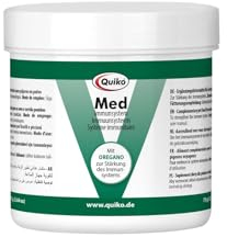 Quiko Med 75g - Ergänzungsfuttermittel mit Oregano für Ziervögel und Brieftauben