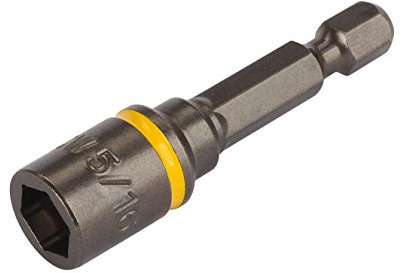 wolfcraft Steckschlüssel Impact - SW 7,94 (5/16) - 50mm - Für härteste Verschraubungen mit Schlagschraubern - 1396000