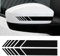 YOUNGFLY 2 Stück Auto-Rückspiegel-Aufkleber Dekoration, DIY Auto Karosserieaufkleber, Seitenaufkleber, Streifen Aufkleber für SUV, Vinyl-Grafik