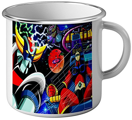 Mug Emaillé Métal goldorak mazinger Z mecha manga