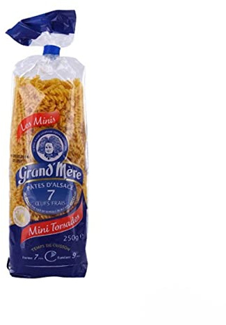 Grand' Mère Eiernudeln aus dem Elsaß Mini Torsades Mini Spirelli 250 Gr.