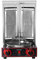 Shawarma Gyro BBQ Meat Machine Vertical Kebab Doner Meat Infrared Grill Stainless Steel 2Burners Rotisserie Broiler Cooking