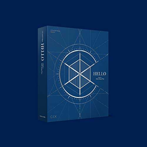 CIX 2nd EP Album [HELLO] Chapter 2. Hello, Strange Place [Hello ver.] - CD, Photobook, Folded Poster, Others with Extra Sticker set, Extra Photocard