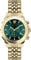 Versace Herrenuhr Chrono Signat Quarz grün | Herrenuhr | Quarz | goldfarben