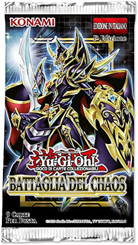 Yu Gi Oh 1x BUSTA Trading Card Game BATTAGLIA DEL CHAOS - ITALIANO, Multicolore