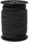 WERKA PRO, Tendeur Élastique sur Bobine, Idéal pour Jardinage, Décoration et Maintien de Bâches, Résistant aux Intempéries, Noir, 6 mm x 50 m