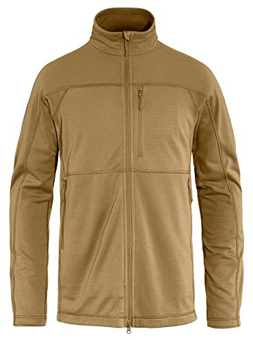 Fjällräven Herren Abisko Lite Fleece Jacke, Buckwheat Brown, XL