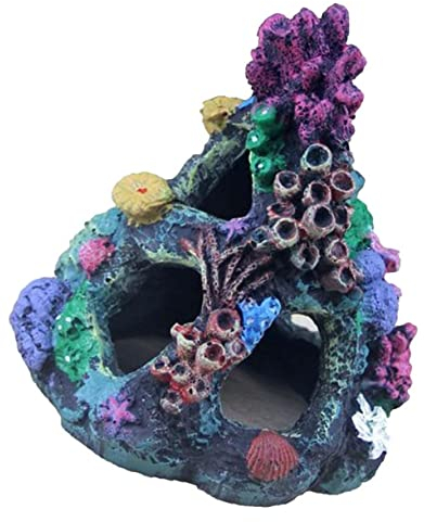 DOITOOL 1Stk Cory Wels Künstliche Aquariendekorationen Hamster Dekorationen für Aquarien Aquarium Steingarten Aquarium-Ornament Kleiner Fisch Ausweichloch schmücken Landschaftsstein