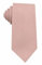 Herren Krawatte aus Leinen, schmale Breite, Standard- und extra lange Krawatte, Dusty Rose, Extra Long 63 