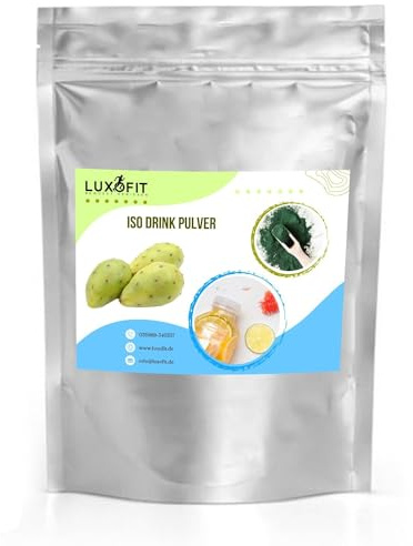 Luxofit Kaktus Getränk isotonisch | Iso Drink Pulver, L-Carnitin, Elektrolytgetränk, Erfrischendes Getränk, Sportgetränk, Schnelle und einfache Zubereitung (333 g)