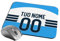 quickgadget Idea Regalo Tappetino Mouse Pad per Tifoso Lazio 01 - Personalizzato con Nome e Numero - Perfetto per Ufficio e Gaming