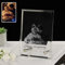 SHKINETARRY Cadre photo en cristal personnalisé, cadre photo en cristal gravé personnalisé, cadeaux photo souvenir personnalisés pour anniversaire Saint Valentin Noël