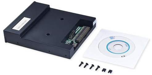 Flylin SFR1M44 U100K USB Floppy Drive Emulator Replacement 3.5 Inch Black