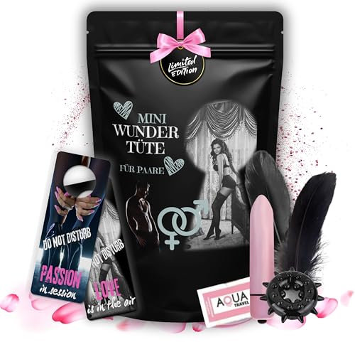 Wundertüte Sex für Sie und Ihn MINI Erotik Verwöhnpaket für Erwachsene Überraschungsbox Paare Sex Spielzeug für Männer und Frauen SEXY WOCHENENDE