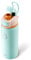 BUZIO Insulated Stainless Steel Water Bottle 1L with Flex Cap, Leakproof, Carry Loop, BPA-Free, Wide Mouth for Sports, Travel, Work, Mint Green