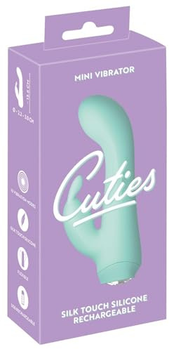Cuties Mini Vibrator, Grün, 13,6 cm