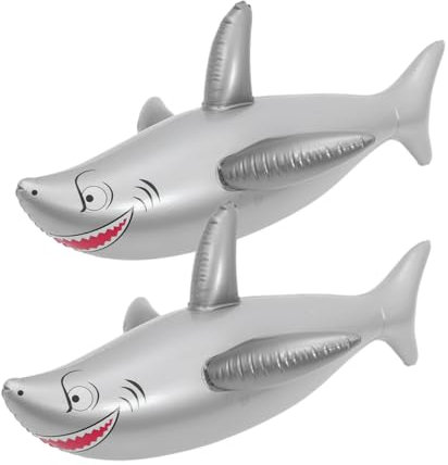 KONTONTY 2 Stück Großer Aufblasbarer Teiliges für Geburtstagsfeiern und Poolspaß Interaktive Schwimmtiere aus Schnelle Inflation und Vielseitige Anwendung für Sommeraktivitäten