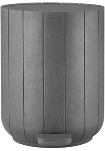 blomus Treteimer -KUA- 3 Liter | Mülleimer aus Polyresin | Soft-Close | herausnehmbarer Inneneimer | Designer Anton Björsing (Magnet)