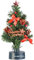 PEARL USB Tannenbaum: USB-Weihnachtsbaum mit LED-Farbwechsel-Glasfaserlichtern (Weihnachtsbaum für Auto 12V, Mini Tannenbaum, fürs Zigarettenanzünder)