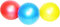 Eduplay 800244 Softbälle, 3 Stück