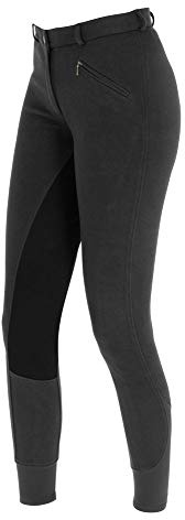 Kerbl, Pantaloni da equitazione Donna Economic, Nero (Schwarz), 38