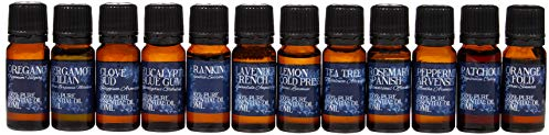 Mystic Moments wesentliche Auswahl | 12 x 10 ml 100% Reine ätherische Öle