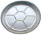 20x 8 Individual Round foil flan Dishes, Quiche, Pie, Aluminium Trays for Baking. (Pack of 20)