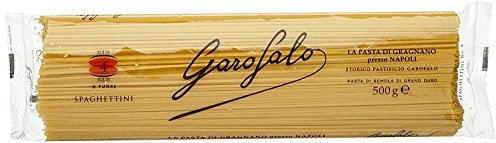 Garofalo 20x Spaghettini No.4 100% Italian Pasta 500g Pasta di Granagnano