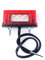 Fristom LED Kennzeichenleuchte Nummerschildleuchte Kennzeichenbeleuchtung für Anhänger, Baumaschinen, Wohnmobile, Trailer, Wohnwagen, LKW