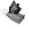 Philippi x Untersetzer, Leder, Griege, 15,3 x 3 x 5,3 cm