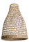 LUSSIOL 250702 Lampe, Rattan, 60 W, Natur
