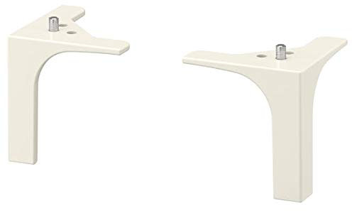DiscountSeller NANNARP Beine, weiß, 100 x 100 x 100 mm, 2 Stück Zubehör für Zuhause & Büro Bestå Zubehör und Aufbewahrungssystem Aufbewahrungslösungssysteme Aufbewahrung & Organisation