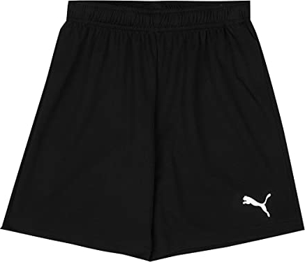 PUMA Unisex Kinder Teamrise Jr Shorts, Puma Black-puma White, 116 EU