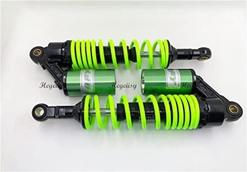 Hegeiisy 340mm 13.38 pollice 7mm Molla Universale Moto Ammortizzatori Posteriore Sospensione ATV Quad Scooter Dirt Bike Per 50cc 75cc 90cc 125cc 150cc 250cc 300cc Verde