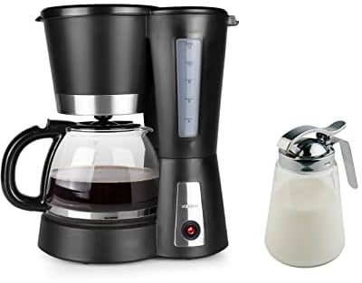 Filterkaffeemaschine für 12 Tassen mit Glaskanne, Permanetfilter & Warmhaltefunktion