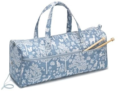 Prym 612655 Handarbeitstasche Woodland, blau