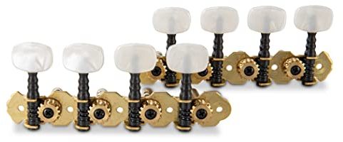 GEWA 545578 machine heads Mandolin burnished antique, silver