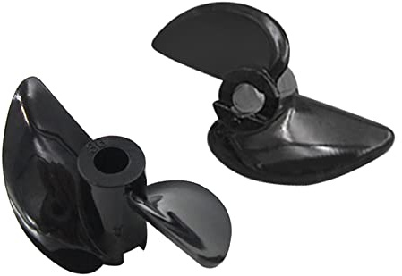 LOVIVER 2X hélices Hors-Bord de Bateau RC pour Arbre de 3mm, hélices CW CCW, 34mmx3mm