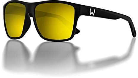 Westin W6 Street 200F Matte Black Brown Yellow Green - Polbrille, Polarisationsbrille