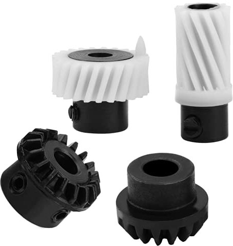 Langlebiger 4-teiliger Hakenantrieb, Zahnräder und Kettenräder für Nähmaschinen Singer Nähmaschinenteile Zahnradsatz Nähmaschinenzubehör für Singer