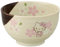 Skater CHMB1-A Mino Ware Small Bowl Hello Kitty Sakura Sanrio 5.0 x 3.1 inches (12.8 x 8 cm)